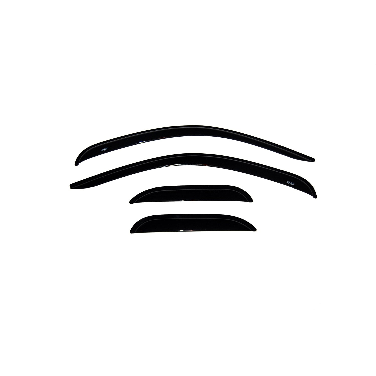 Auto Ventshade Original Ventvisor Front / Rear Side Window Visor - Stick-On