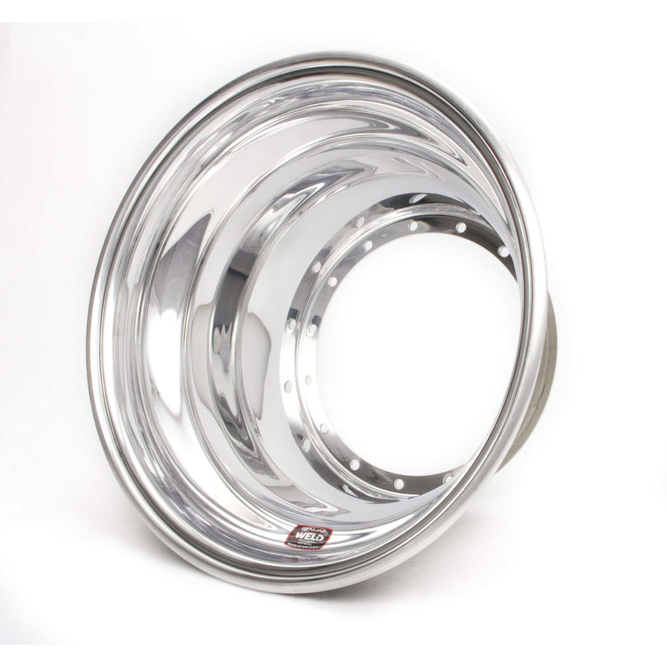 Weld Racing Outer Wheel Shell 15 x 7.25" Aluminum Polished - Each