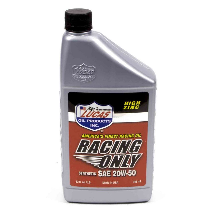 Lucas High Performance Racing Only Synthetic Oil - 20W-50 - 1 Quart