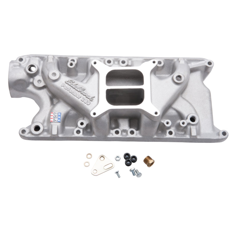 Edelbrock Performer Intake Manifold - Ford 260-289-302 C.I.D. V8 (Idle-5500 RPM) w/o EGR
