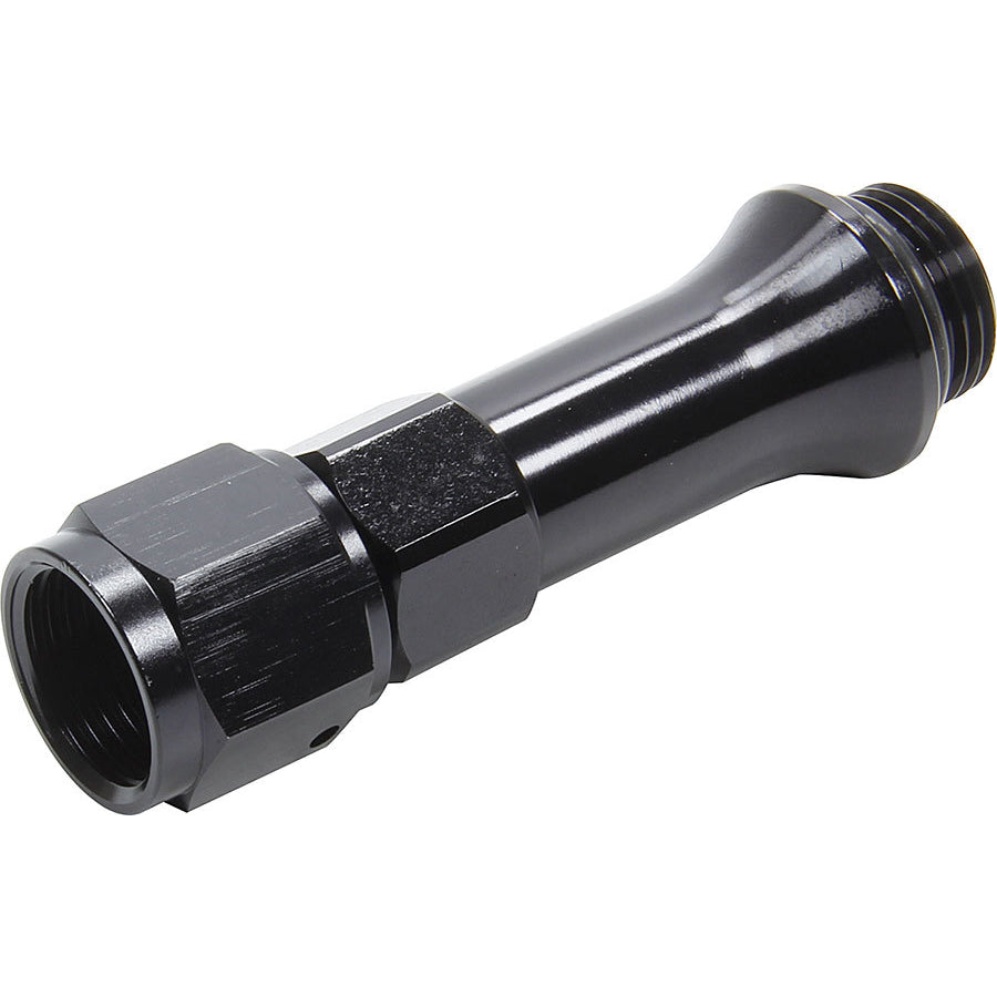 Allstar Performance Aluminum Carburetor Fitting 3/4"-16 to -8 ORB for Holley Ultra HP - Black