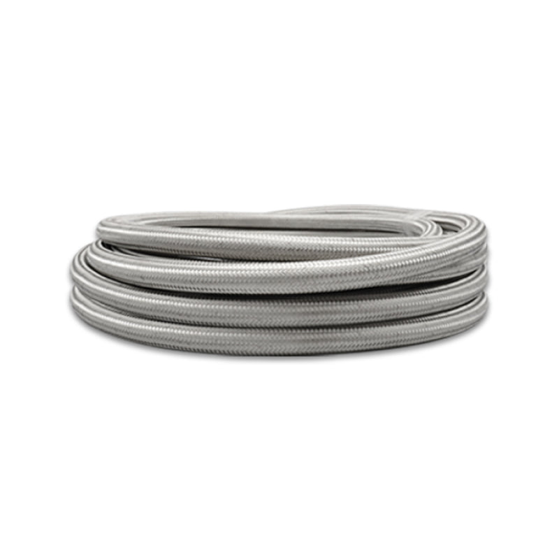 Vibrant Performance Steel-Flex Braided Stainless PTFE Hose - 6 AN - 20 ft
