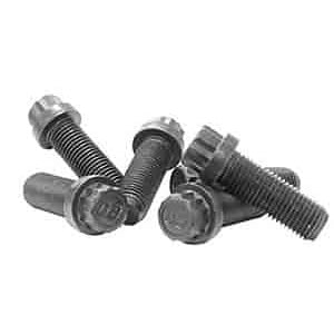 Coleman Flywheel Bolt Kit - 7/16-20 in Thread - 1 in Long - 12 Point Head - Black Oxide (Set of 6)