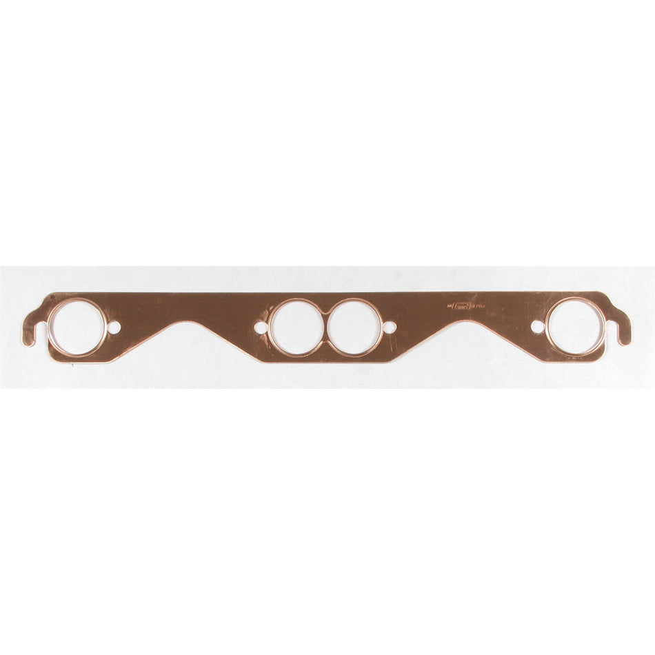 Mr. Gasket Copperseal Exhaust Header / Manifold Gasket - 1.630 Round Port - Copper - Small Block Chevy - Pair