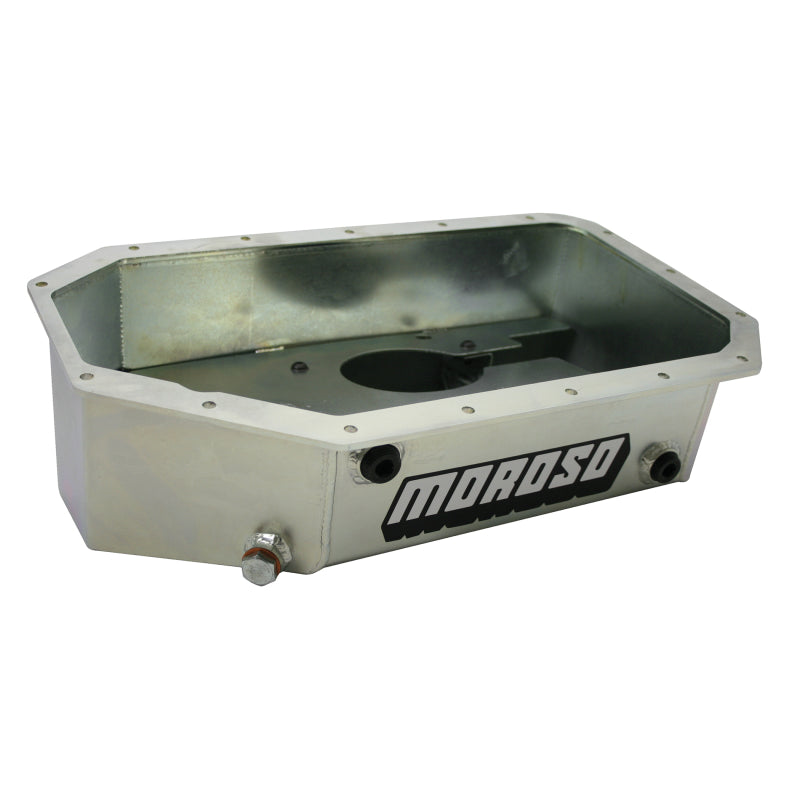 Moroso Street/Strip Engine Oil Pan - Driver Side Sump