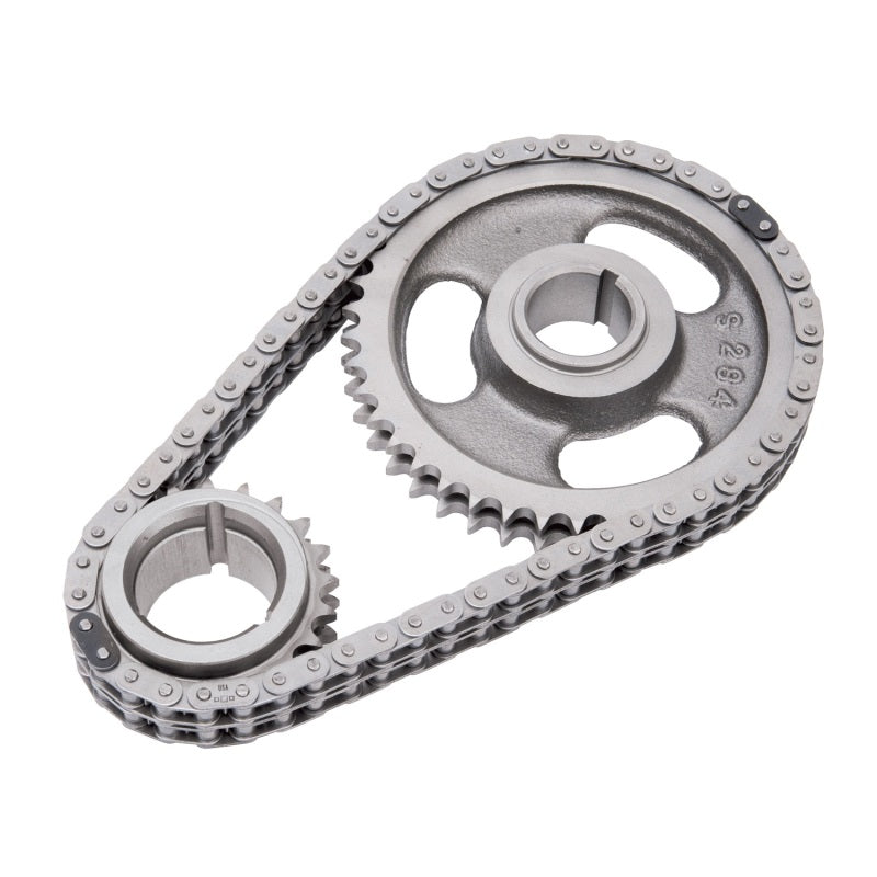Edelbrock Performer-Link Double Roller Timing Chain Set - Keyway Adjustable - Pontiac V8