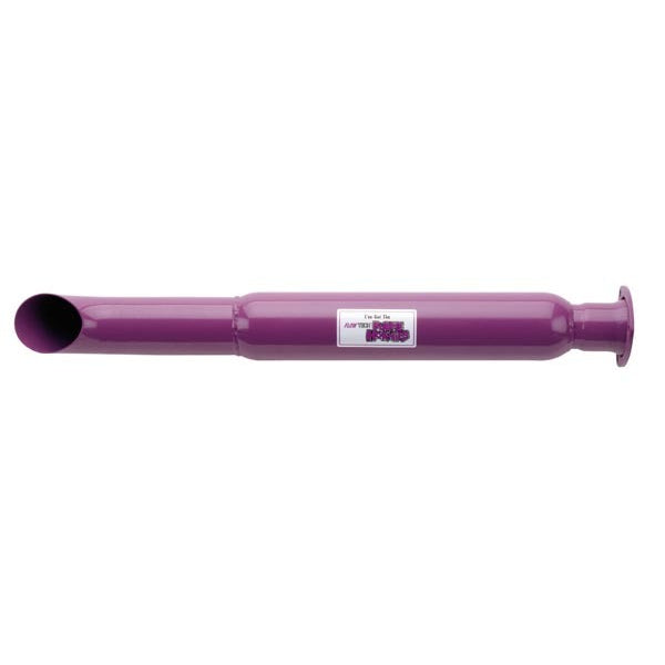 Flowtech Purple Hornies 3-Hole Turnout Header Muffler - 3" Inlet/Outlet