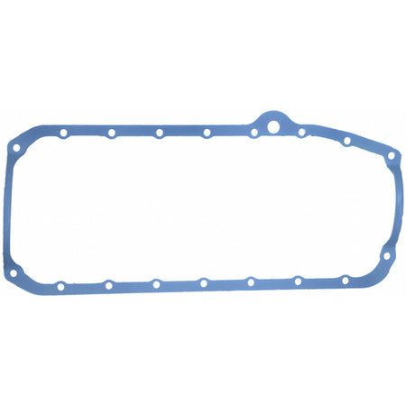 Fel-Pro Rubber, Steel Core Oil Pan Gasket - 1-Piece - Chevy 1975-79 SB - Thick Seal - 9/ 64" Thick