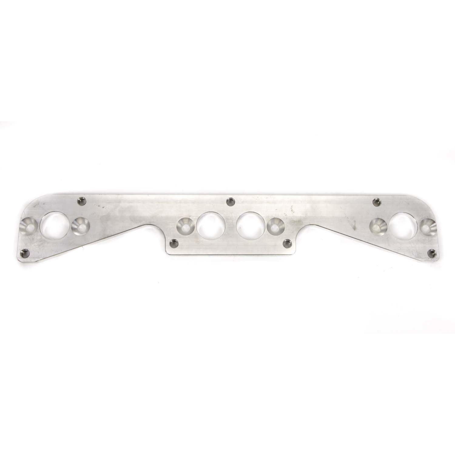 Schoenfeld Headers 1/4" Thick Header Flange Adapter 1-1/4" Round Port Aluminum Small Block Chevy to Stahl Pattern - Each