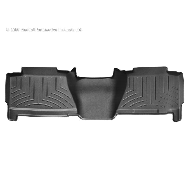 WeatherTech FloorLiner - 2nd Row - Black - GM Fullsize SUV 2000-06