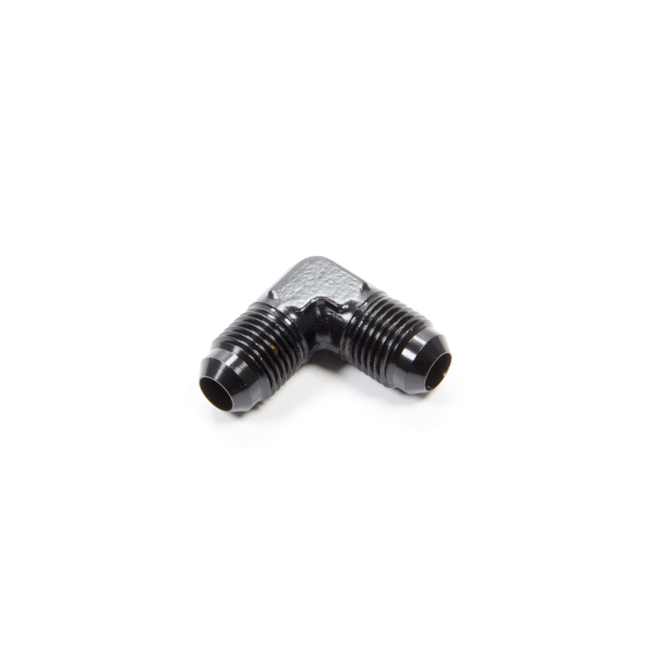 Aeroquip Black Aluminum -06 90 Elbow Union Adapter
