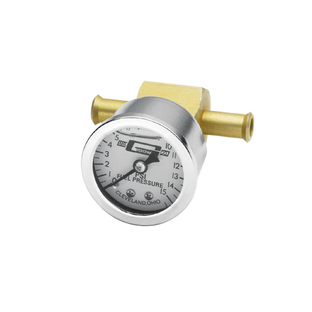 Mr. Gasket 0-15 psi Fuel Pressure Gauge - Mechanical
