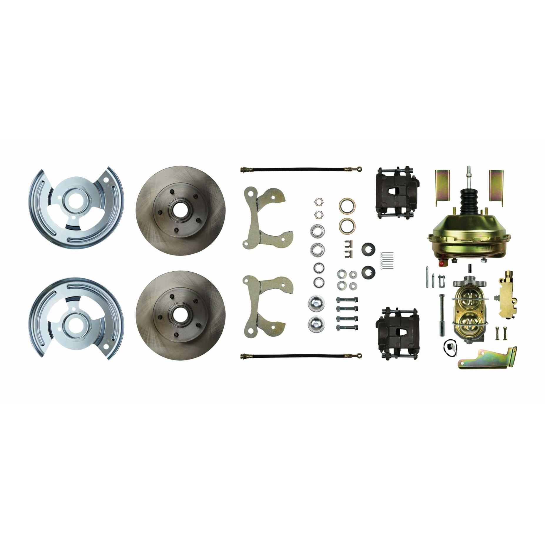 Right Stuff Detailing Disc Conversion Front Brake System - 1 Piston Caliper