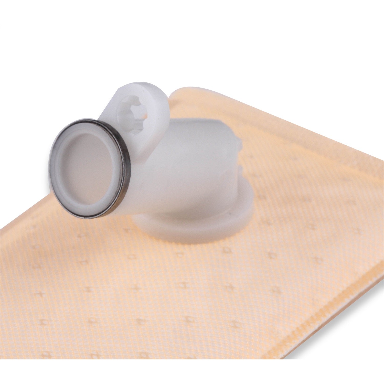 Holley HydraMat Fuel Pickup Reservoir - Rectangle - 2-1/2 in x 8 in - Elbow with Pin Lock Inlet