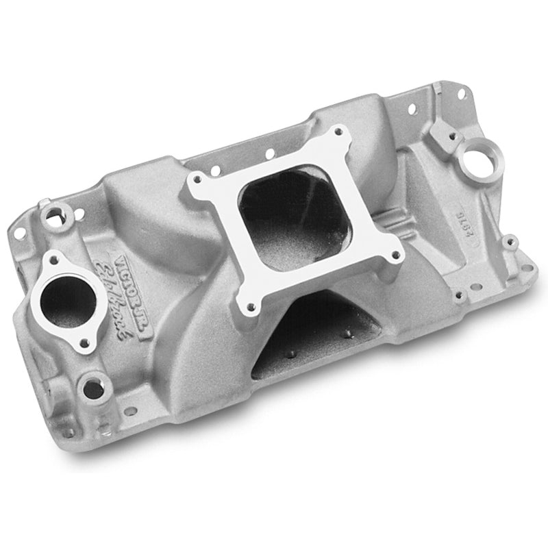 Edelbrock Victor Jr. Sportsman Intake Manifold - SB Chevy - Port Matched