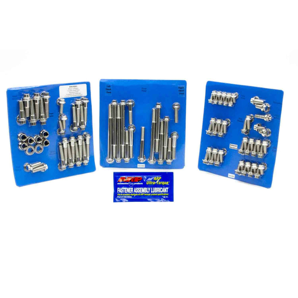 ARP SB Chrysler Stainless Steel Complete Engine Fastener Kit - 12 Point