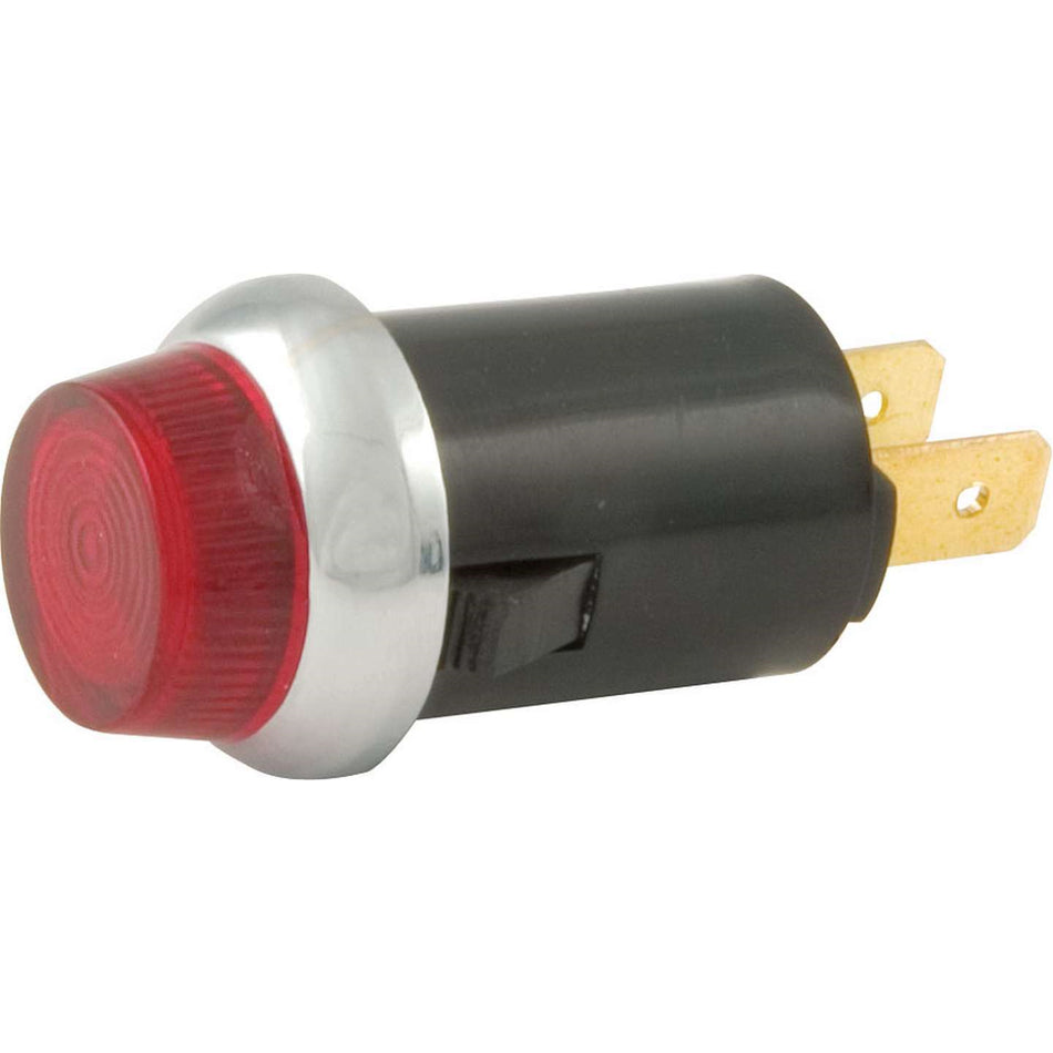 Allstar Performance Warning Light Assembly for Gauge Panels - Red