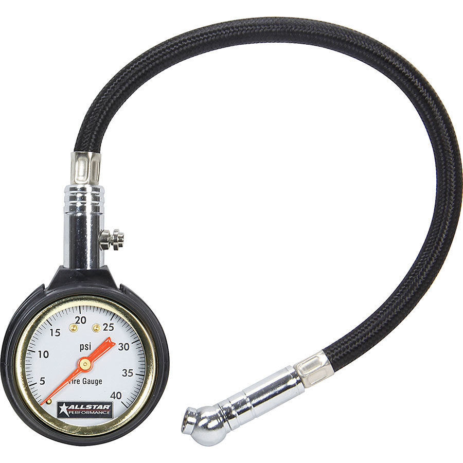 Allstar Performance Tire Pressure Gauge - 0-40 PSI