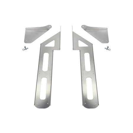 Five Star 2019 Late Model Aluminum Hood Hinge Kit - Extended (Pair)