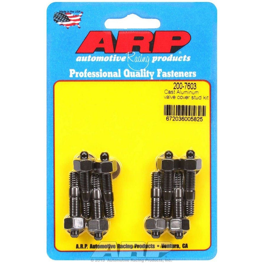 ARP Valve Cover Stud Kit - For Cast Aluminum Valve Covers - (8 Pack)