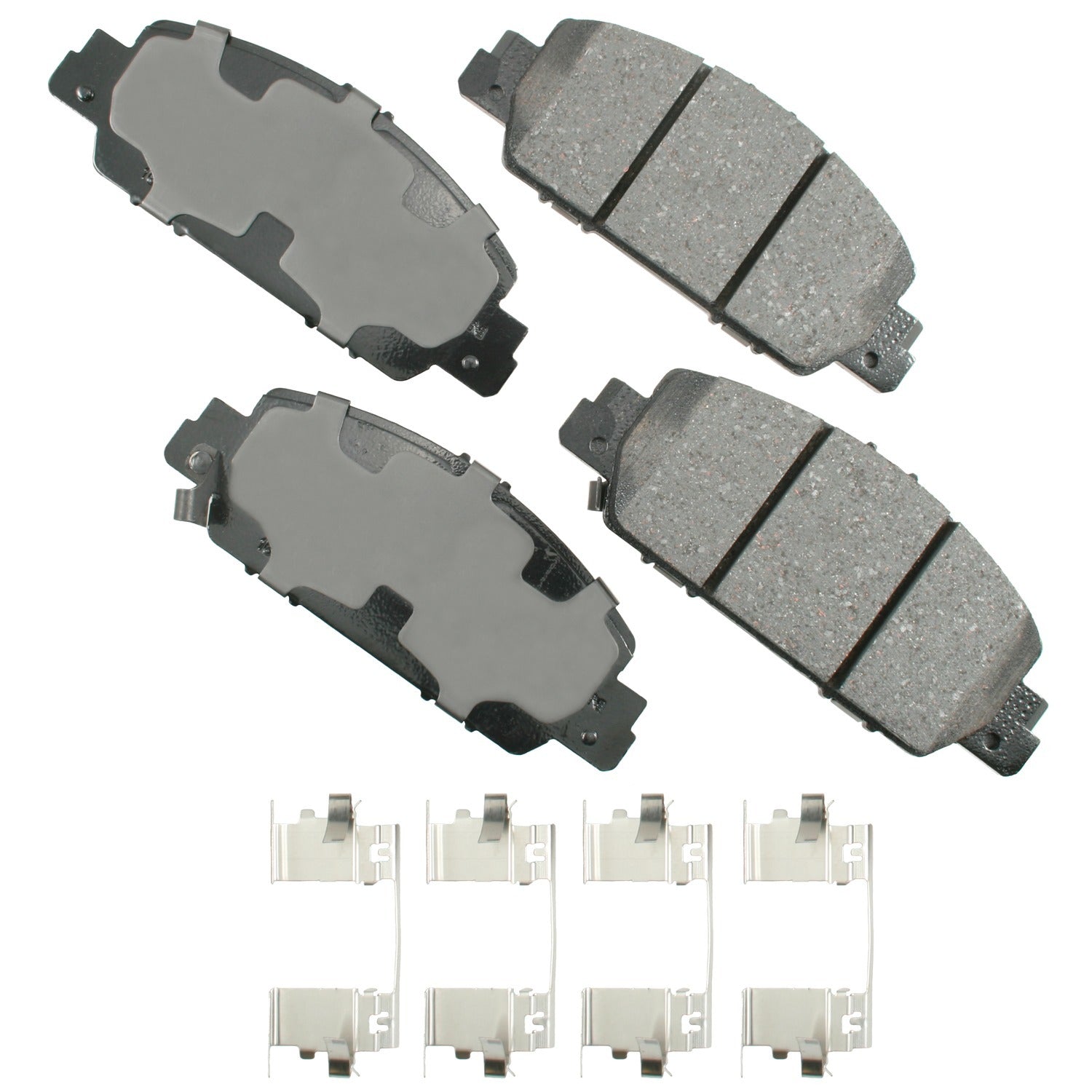 Akebono Brakes ProACT Front Brake Pads - Honda 2013-2019 (Set of 4)