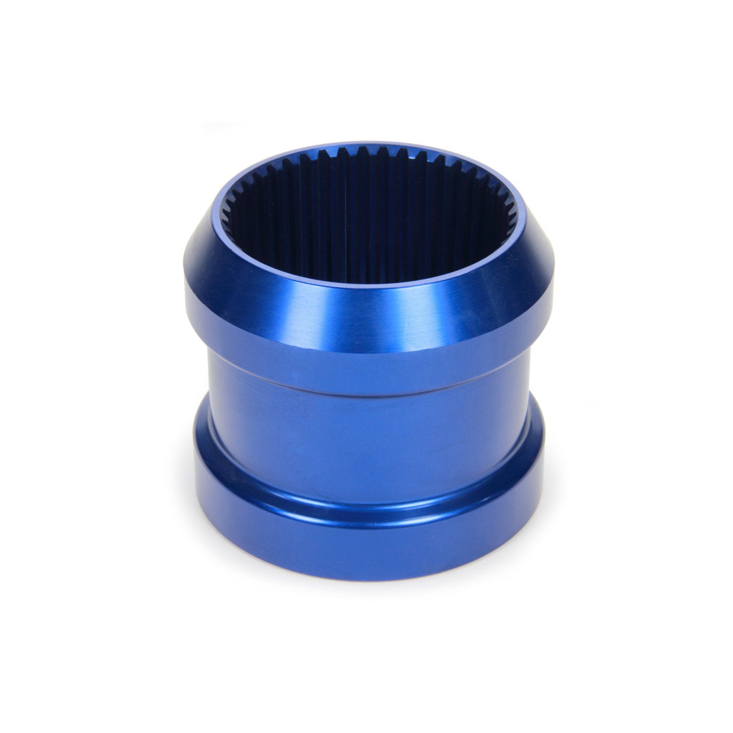 MPD Axle Spacer - 3.00" Wide - Tapered - 42 Spline - Aluminum - Blue Anodize - Sprint Car