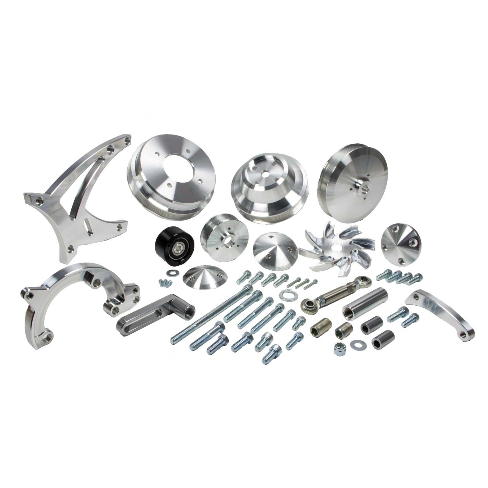 March Performance Pontiac V8 Serpentine Conv Kit