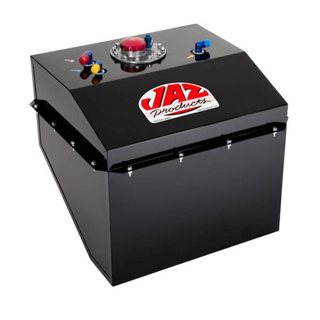 Jaz Products Man O War Fuel Cell 22 gal 21-1/4 x 18-7/8 x 18-7/8" Tall AN 10 Outlet - 8 AN Return/Vent