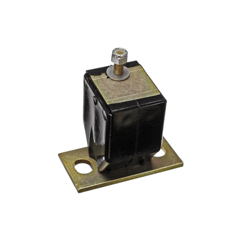 Energy Suspension Hyper-Flex Transmission Mount - Black / Cadmium - Mopar 1963-73