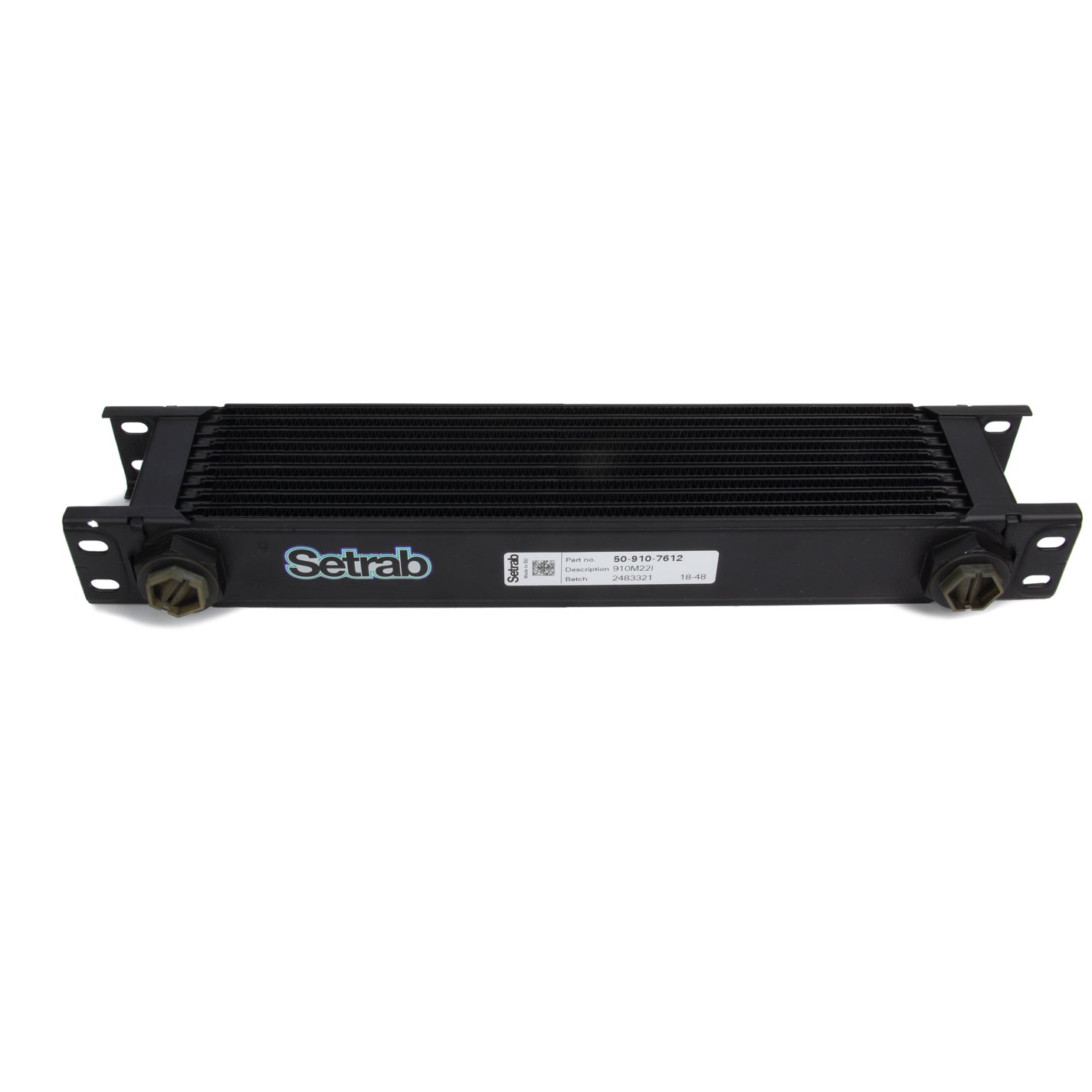 Setrab Series-9 Oil Cooler 10 Row w/M22 Ports