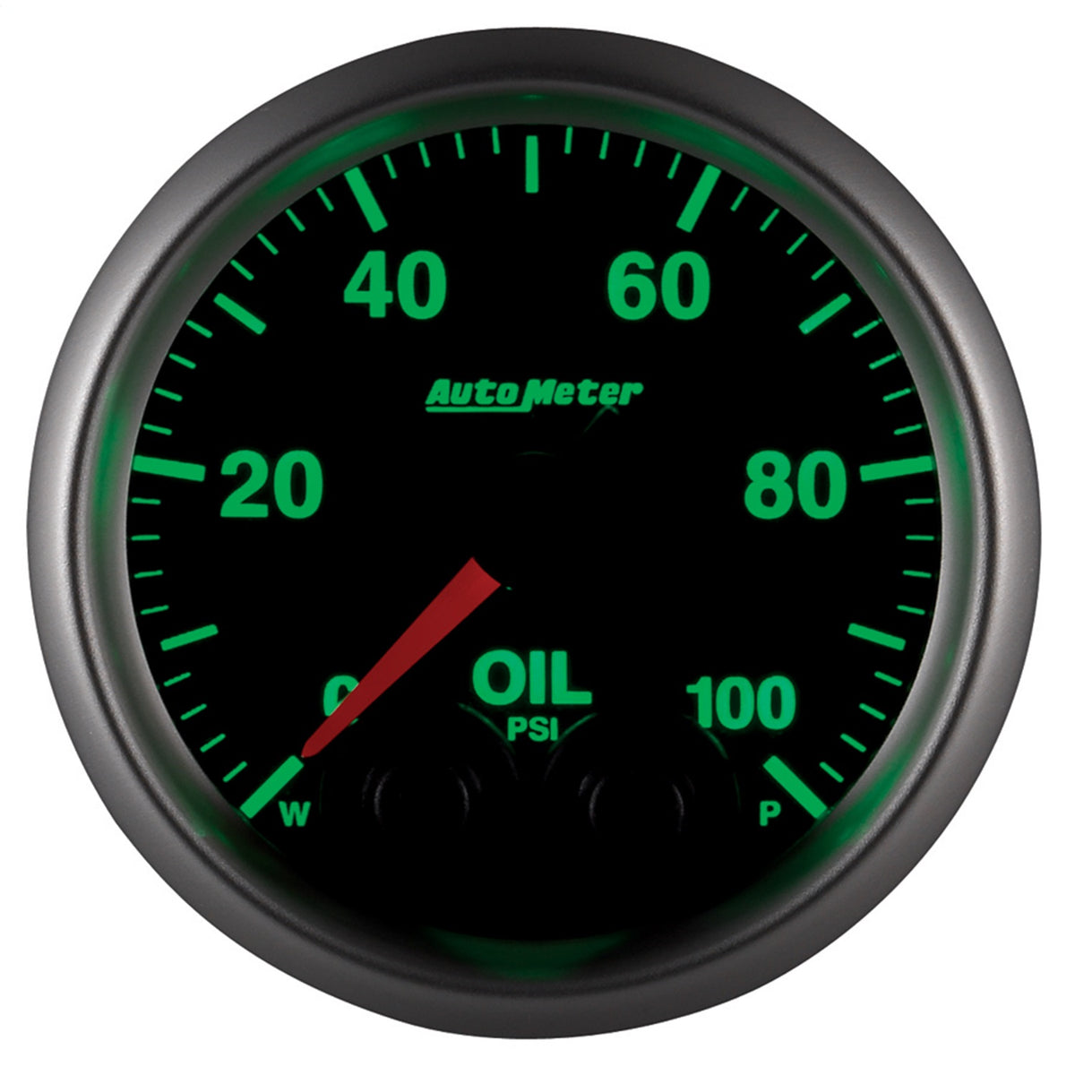 Auto Meter Elite Series Oil Pressure Gauge - 2-1/16"