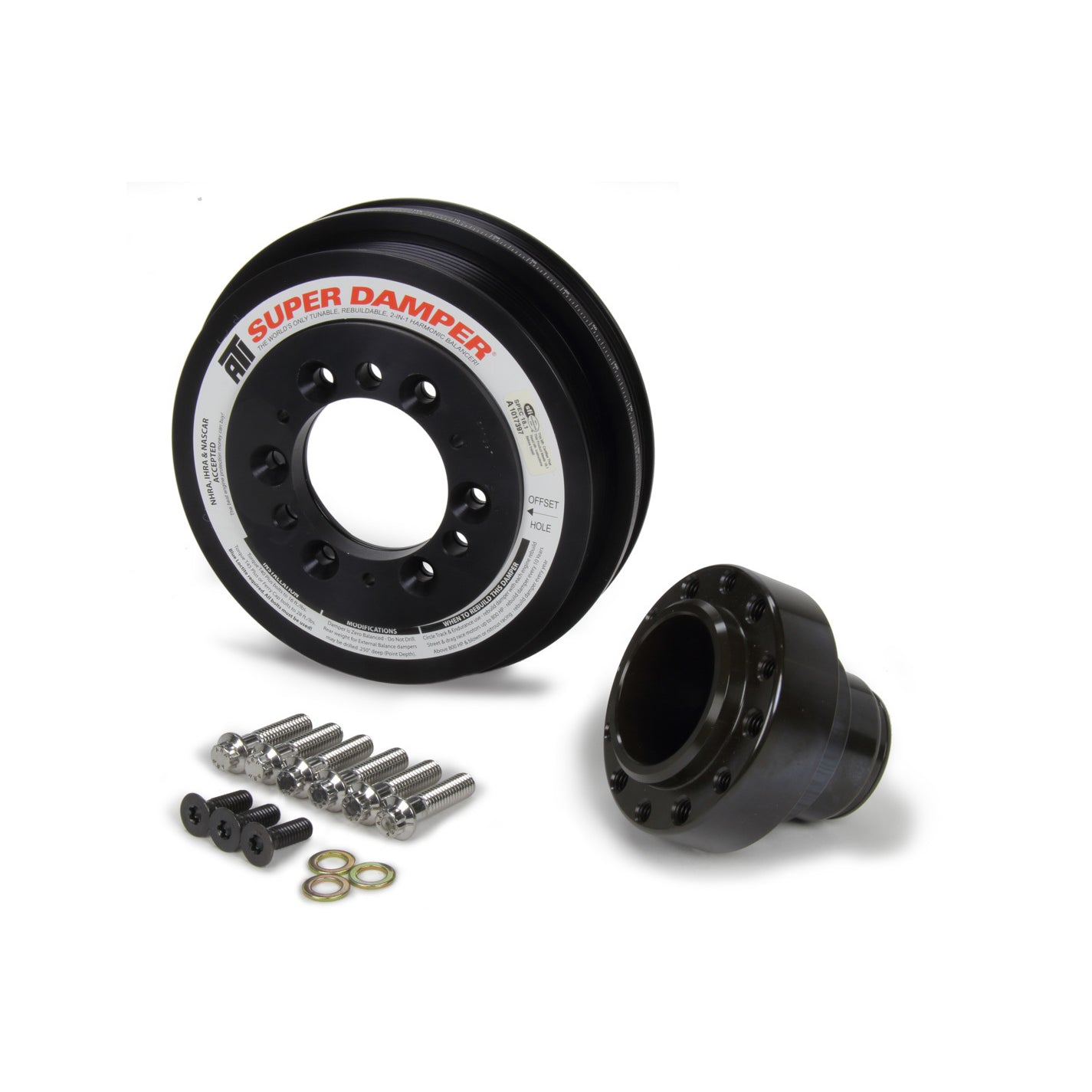 ATI Performance Serpentine Super Damper Harmonic Balancer - 7.480" OD