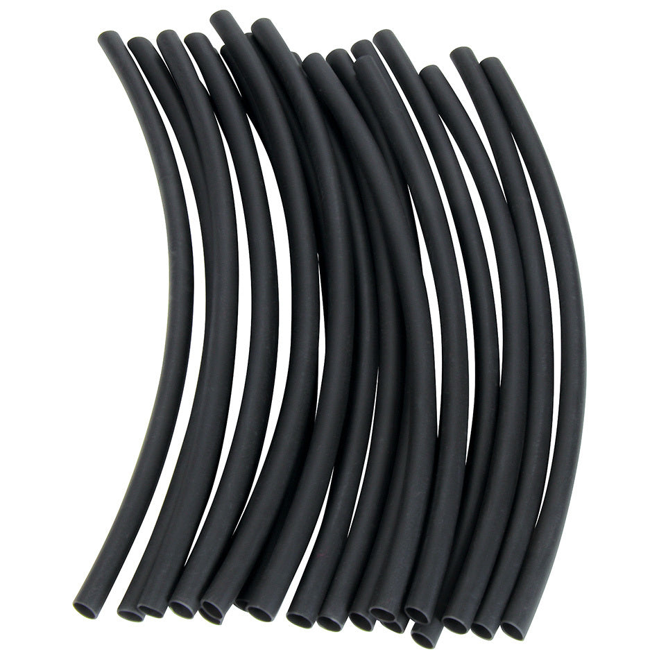 Allstar Performance Shrink Sleeve Tubing - 3/16" - Plastic - Black (Set of 20)