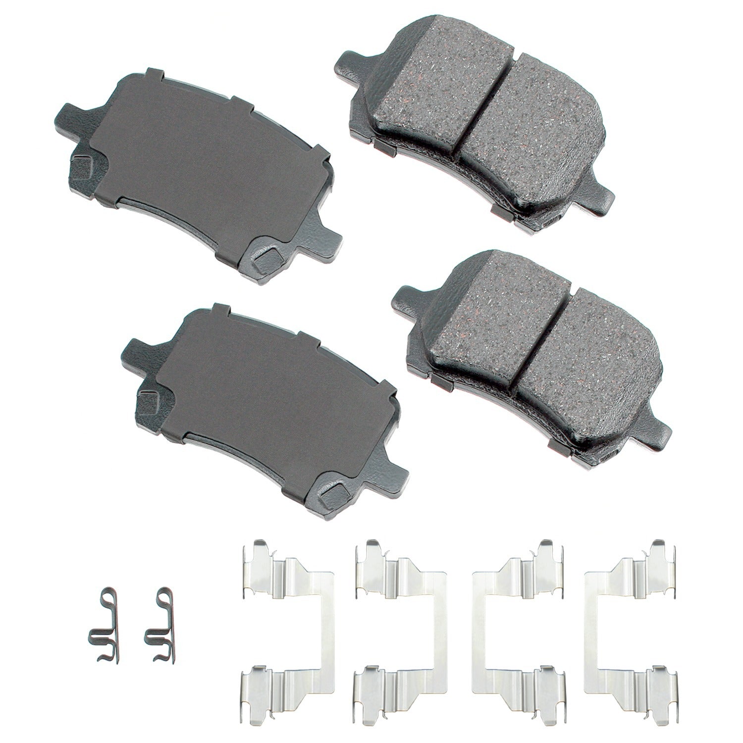 Akebono Brakes ProACT Front Brake Pads - Pontiac/Chevrolet 2006-2012 (Set of 4)