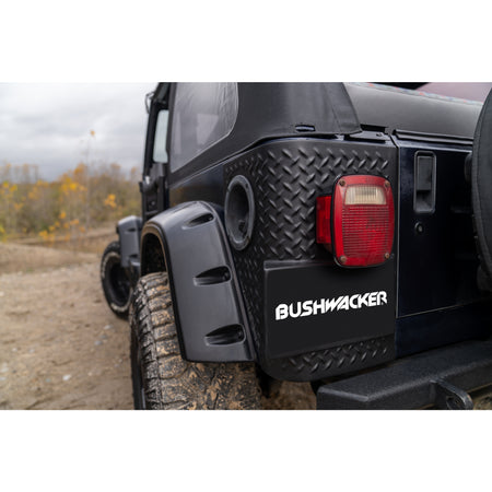 Bushwacker Trail Armor Body Guard Corner Rear Stick-On - Plastic