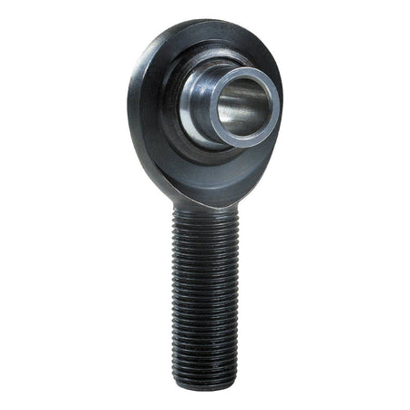 QA1 PCYM-T Series Rod End - 3/4" Bore - 3/4-16" RH Male Thread - PTFE Lined - High Misalignment - Chromoly - Black Oxide