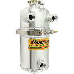 Peterson 1.5 Gallon Dry Sump Oil Tank w/ Dual Scavenge Inlet -12AN Female Fittings