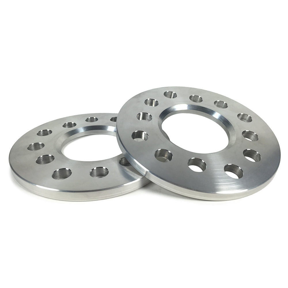 Baer 5 x 4.25 / 4.50 / 4.75 in Bolt Pattern Wheel Spacer - 1/4 in Thick - Billet Aluminum - Pair