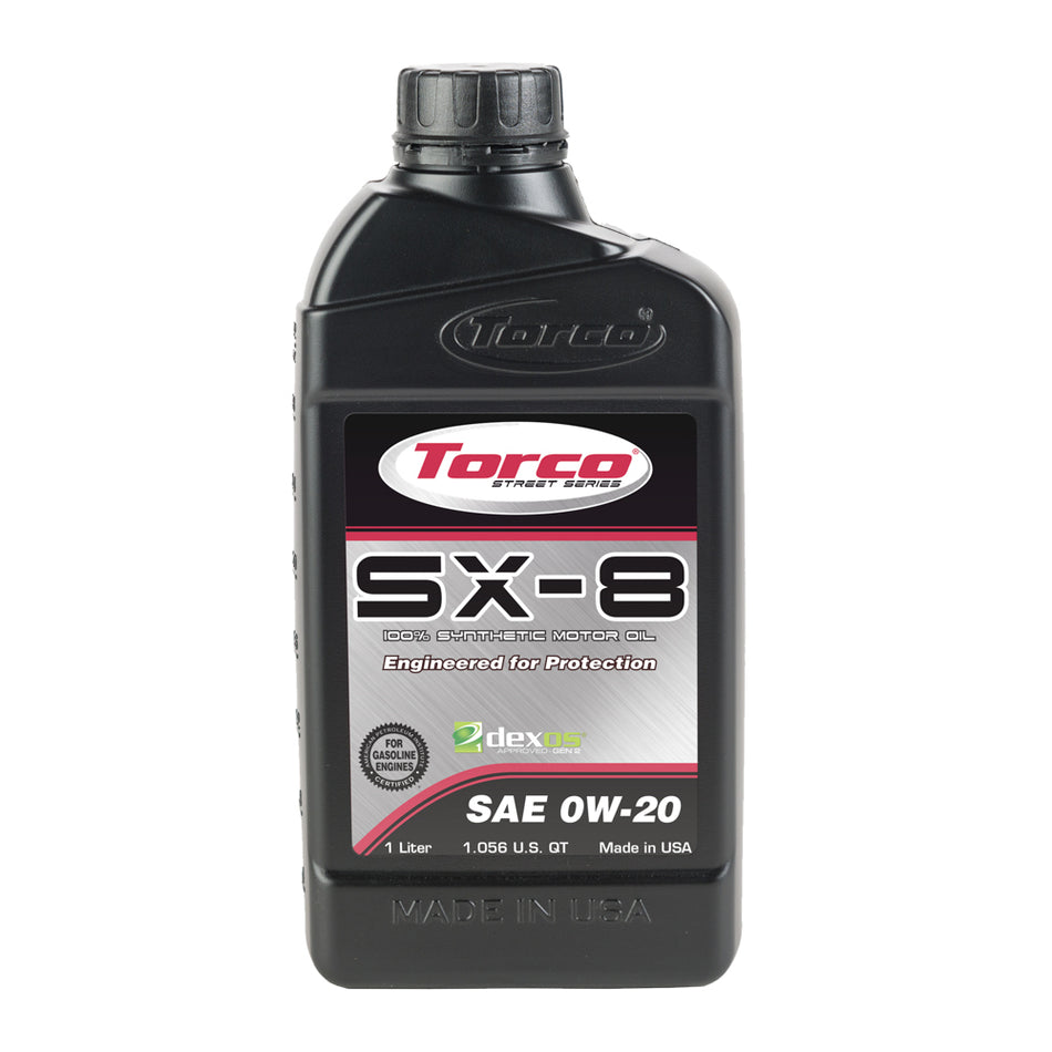 Torco SX-8 Motor Oil - 5W30 - Dexos1 - Synthetic - 1 L Bottle