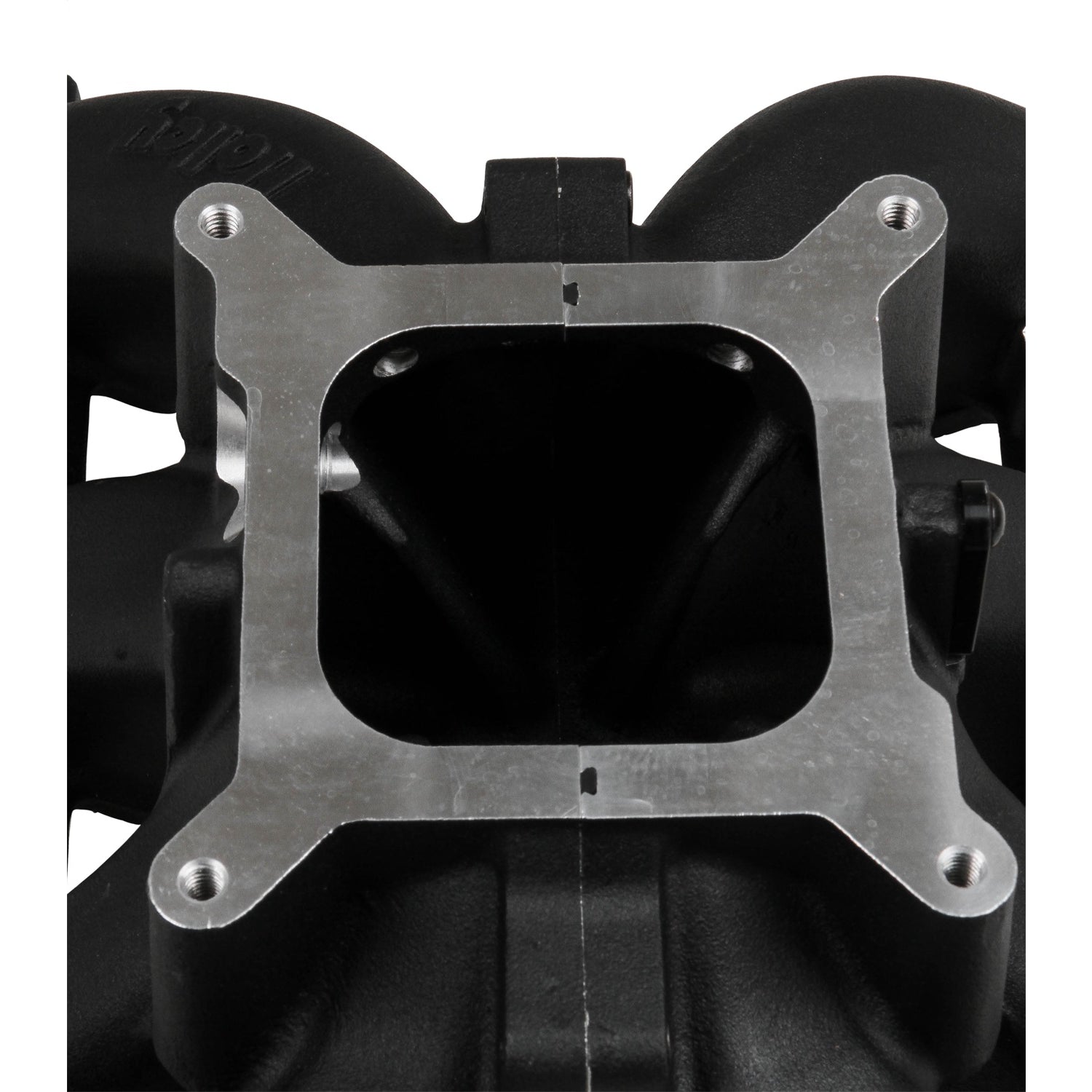 Holley Single-Plane Race Square Bore Single Plane Intake Manifold - Black Ceramic - LS1 / LS2 / LS6 - GM LS-Series