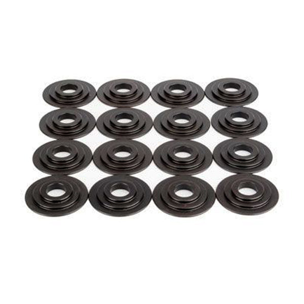 Comp Cams Valve Spring Locator - Inside - 0.060" Thick - 1.660" OD - 0.570" ID - Steel - Black Oxide (Set of 16)