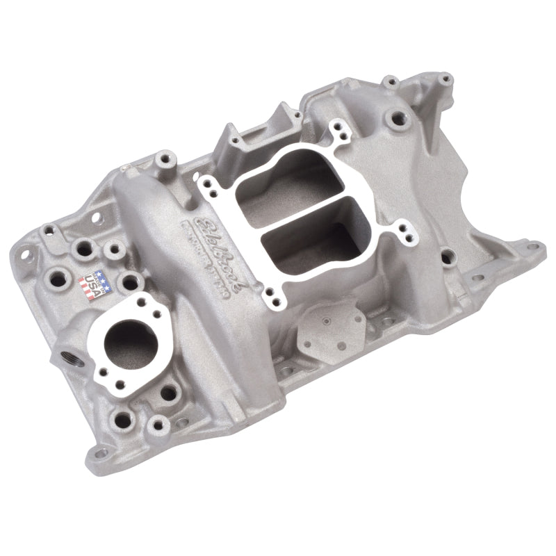 Edelbrock Performer 318/360 Intake Manifold - Cast Finish