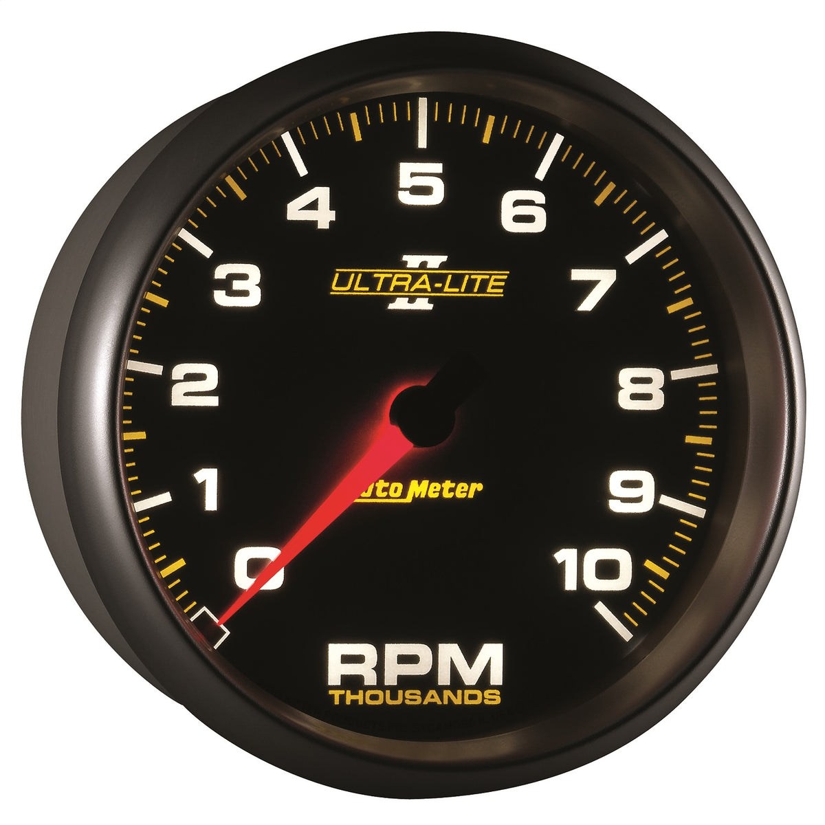 Auto Meter 5" Ultra-Lite II In-Dash Tachometer - 10,000 RPM