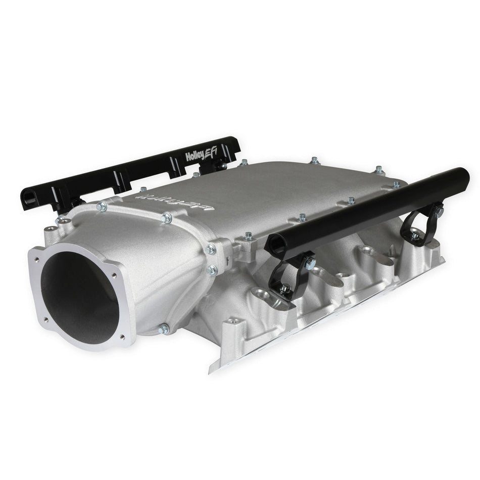 Holley EFI LS3 Ultra Low-Ram Intake Manifold - 105 mm Throttle Body Flange - Tunnel Ram - Front Entry - Single Injector - LS3 - GM LS-Series