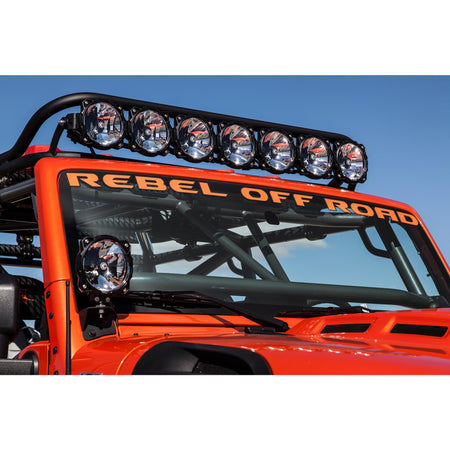 KC HiLiTES Gravity LED Pro6 LED Light Bar 16 White LED - 50" Long - Black