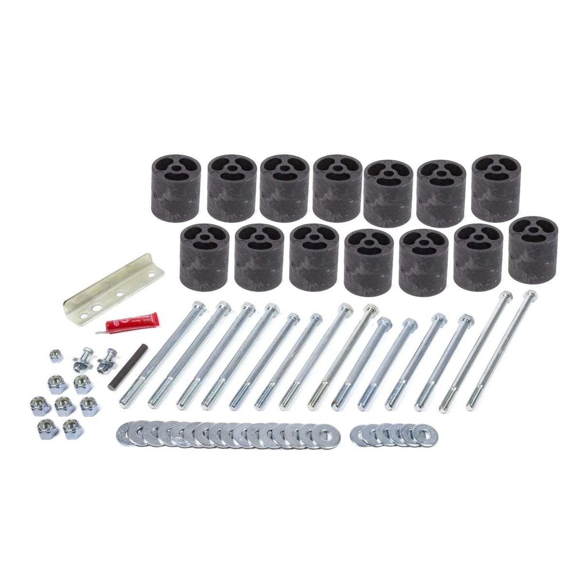 Performance Accessories Body Lift Kit - 3 in Lift - Black - Gas - Ford Fullsize Truck 1987-91