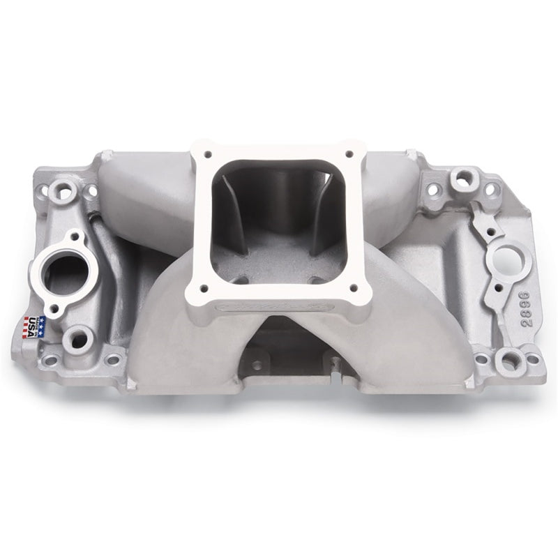 Edelbrock Super Victor II Dominator Flange Single Plane Intake Manifold - Rectangle Port - Big Block Chevy 28962