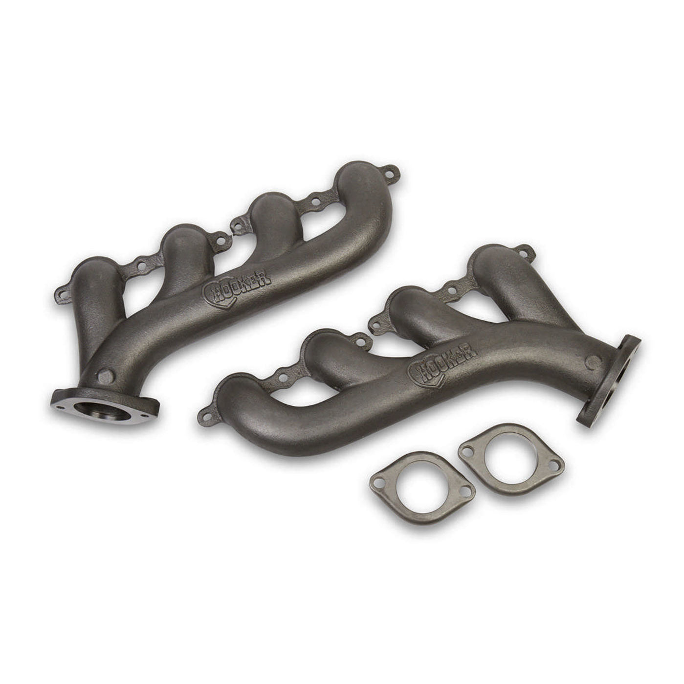 Hooker Exhaust Manifolds - GM LS (except LS7/LS9) - Natural Cast Finish