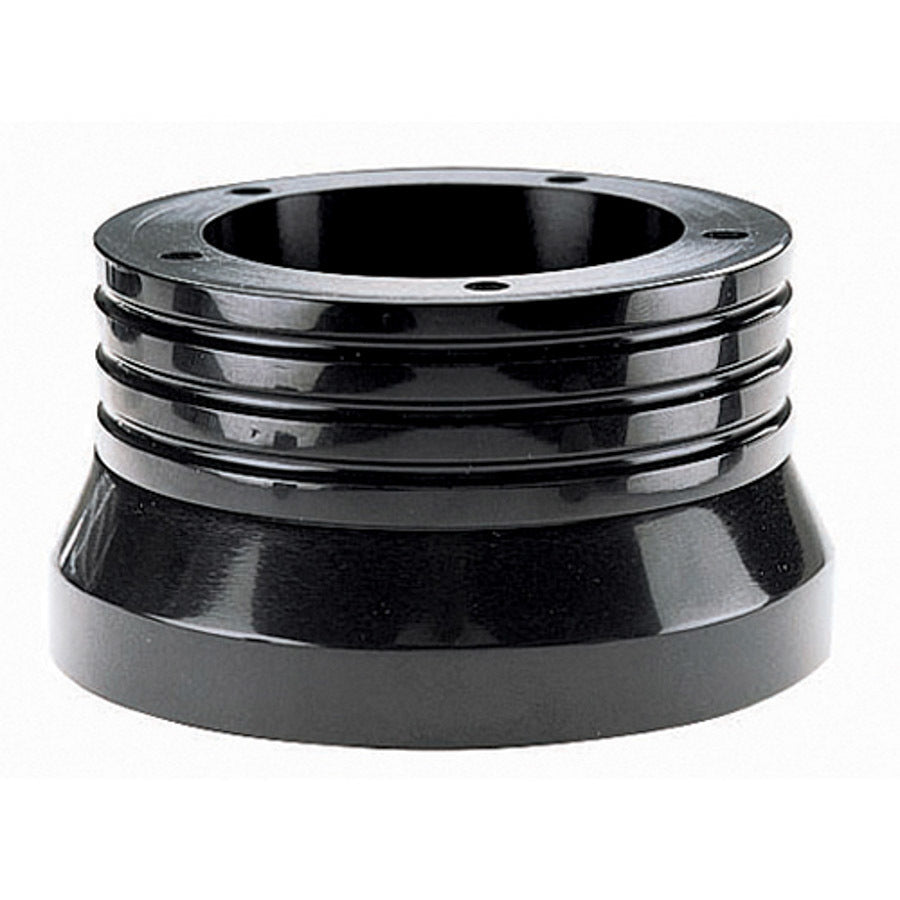 Grant Billet Installation Kit - Black Polished - 3 Bolt