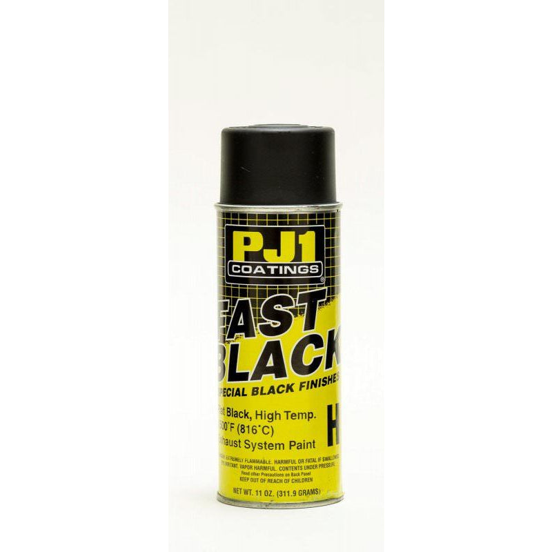 PJ1 Products Fast Black Paint Exhaust High Temp Enamel - Flat Black
